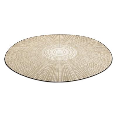 Teppich "Cascara beige", beige, B:145cm H:7mm L:145cm Ø:145cm, Polyamid, WASH+DRY BY KLEEN-TEX, Teppiche Image