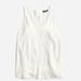 J. Crew Tops | J. Crew Sleeveless Shell Top In Everyday Crepe | Color: White | Size: Xs