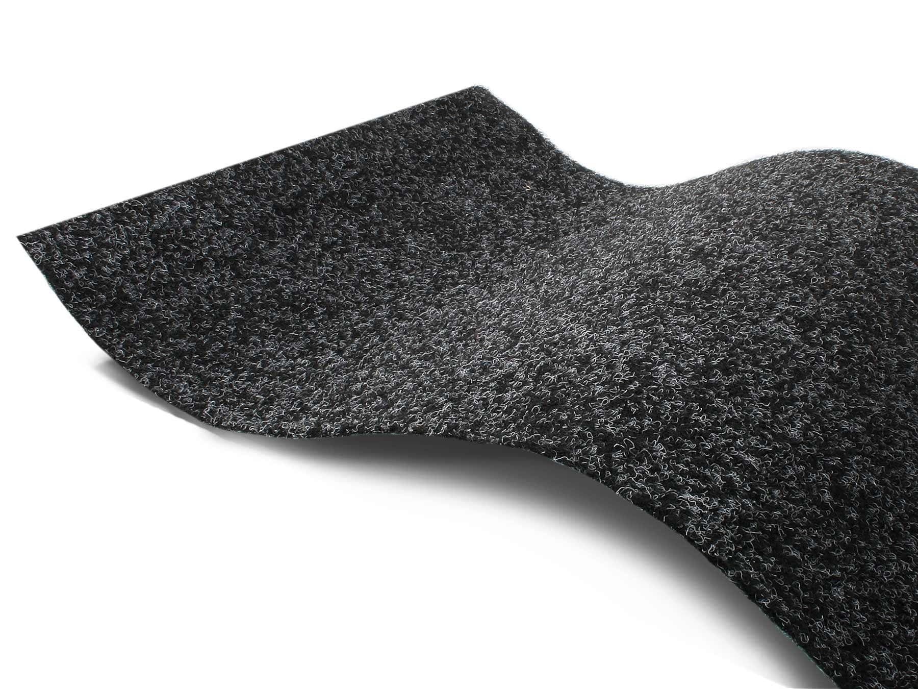 Kunstrasen "PARK, Made in Netherlands", grau (anthrazit), B:133cm H:7mm L:1.150cm, Polypropylen (PP), PRIMAFLOR-IDEEN IN TEXTIL, Teppiche, mit Noppen, strapazierfähig, witterungsbeständig & wasserfest