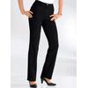 Dehnbund-Jeans COSMA, Damen, Gr. 23, Kurzgrößen, schwarz, 76% Baumwolle, 22% Polyester, 2% Elasthan, unifarben, lang, Jeans