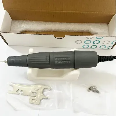 STRONG 210 45000RPM 35K & 45K RPM Micromotor Polishing Nail Drill Pen Machine Handpiece 2.35mm