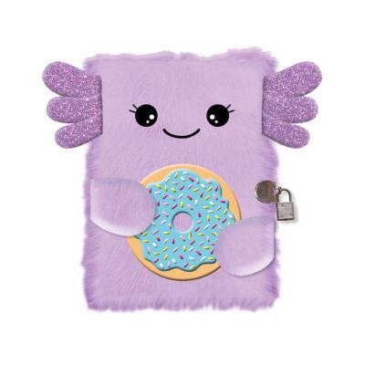 Plush Axolotl Squishy Snack Diary