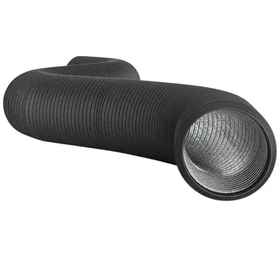 Flexible 4/6 Inch Aluminum Ducting 10/16 Feet Dryer Vent Hose Heavy-duty 4 Layer Dryer Vent Tube PVC Tube Ventilation Exhaust