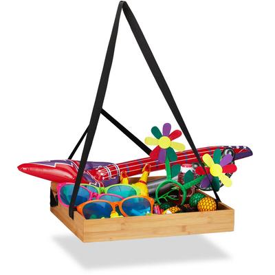 Bauchladen Bambus, für Junggesellenabschied, Junggesellinnenabschied & Promotion, 2 Gurte, 50x40 Image