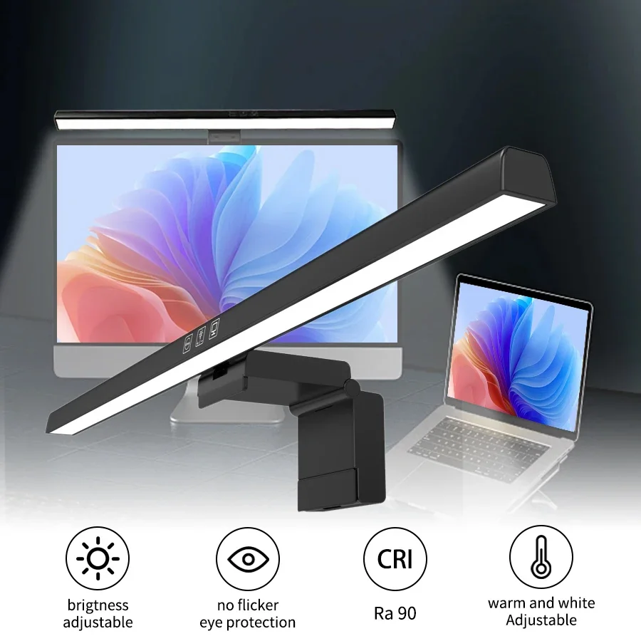 50cm PC-Bildschirm Display hängendes Licht Computer Monitor Lampe Augenschutz Schreibtisch leuchten dimmbare Timing-Funktion für Studien arbeiten Image