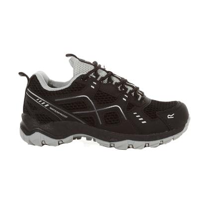 Regatta - Kinder Wanderschuhe "Vendeavour" (Schwarz/Helles Stahlgrau) Image