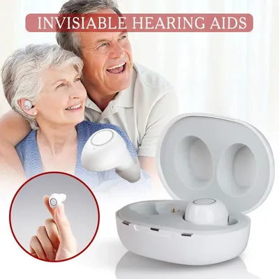 JINGHAO Hearing Aids Sound Amplifier Rechargeable Digital Sound Enhance For Elderly Father Mother