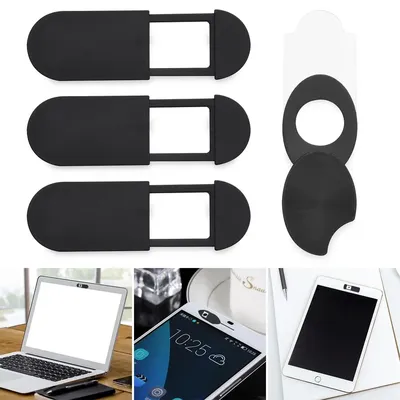 3pcs/pack Webcam Cover Slider Shutter Universal Privacy Security Camera Sticker for Laptop for