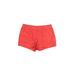 J.Crew Factory Store Athletic Shorts: Red Hearts Activewear - Women's Size 8