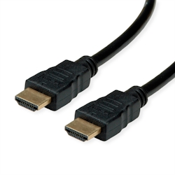 ROLINE RM HDMI High Speed Kabel mit Ethernet, schwarz, 5 m Image