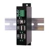 EXSYS EX-1163HMS-WT 4 port USB 2.0 HUB Surge Protection & erw. Temperaturbereich