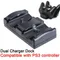 Vertikale Ladestation für ps3/ps3 Move USB-Controller Dual Charger Dock Station Schnell ladestation für Sony PS3 Gamepad