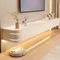 Meuble TV Mural Flottant en Bois, Meuble de Rangement Moderne pour Salon et Maison