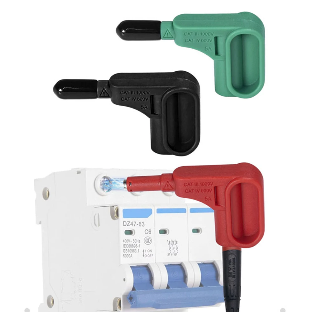 1pc elektronischer Multimeter Magnet kopf 4mm Bananen stecker Magnets onde Anschluss löt freie Schnell verbindungen Multimeter Zubehör Image