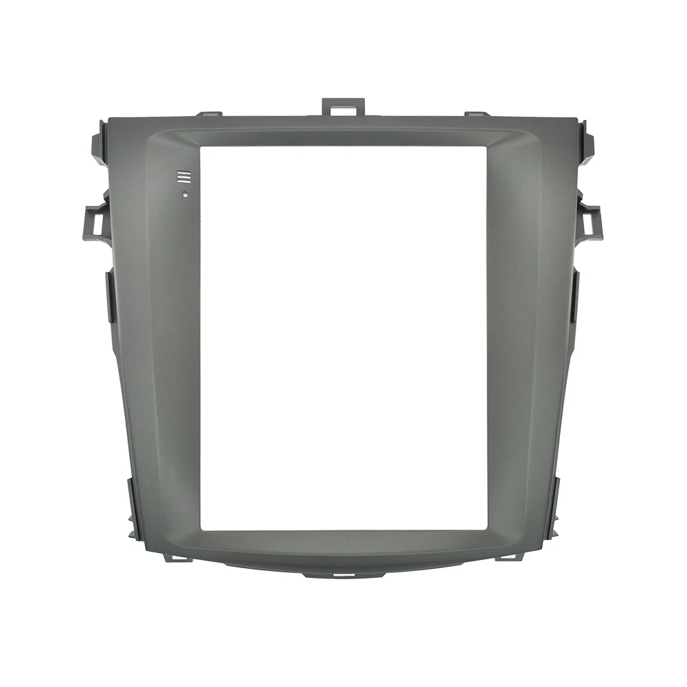 2 din 9,7 Zoll Autoradio Installation DVD GPS abs PC Kunststoff Faszie Flugzeug rahmen für Toyota Corolla Auris 2007-2013 Dash Kit