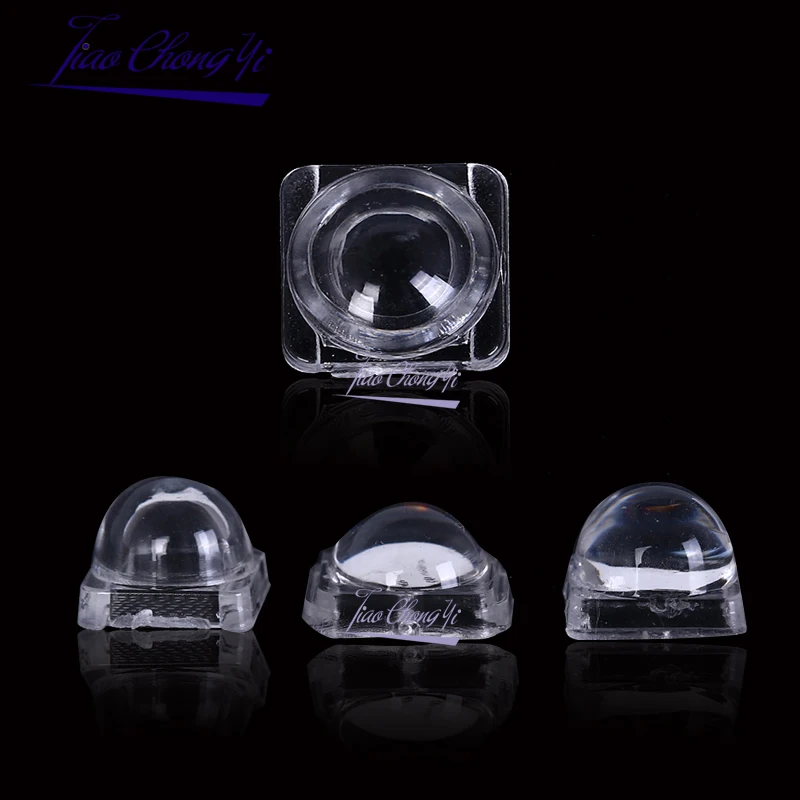 50 Stück LED-Linse für SMD Clip 5050 LED WS2812 APA102 WS2811 SK6812 30 60 90 120 140 Grad Winkelobjektiv Image