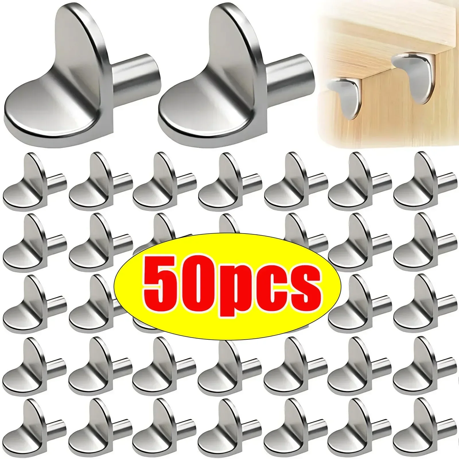 50/10PCS Regal Unterstützung Pegs L-Förmigen Kleiderschrank Regal Feste Klammern Bücherregal Holz Glas Schicht Bord Möbel halterung Halter