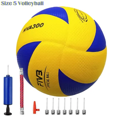 PU leather Ball Size 5 Volleyball Contest Soft Touch Indoor Outdoor Sport Gym Training Accessories