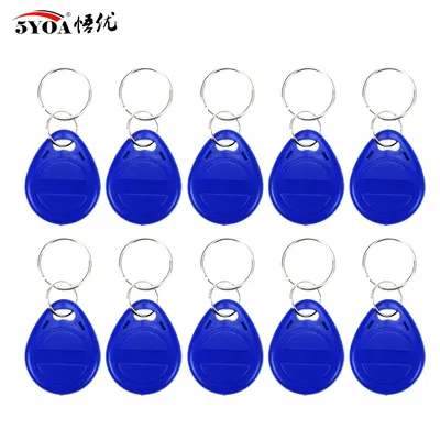 5YOA 10/20pcs 125KHz T5577 Keyfobs Rewritable Duplicate Tag 5200 Proximity Copy Access Card ID Token