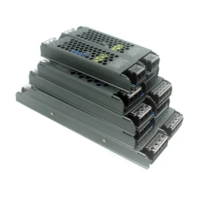 12V 24V LED Power Supply Converter 60W 100W 200W 300W 400W Thin Led Driver 220V 230V AC to DC Power