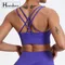 Push up Sports Bra Gym Top Women Yoga Clothing Cross Back Yoga Bra Women Running Fitness Crop Top