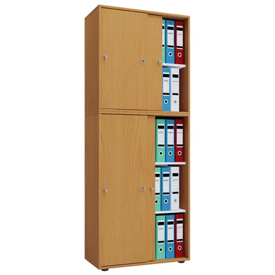 VCM Büroschrank Lona Buche Image