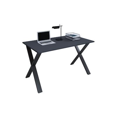 VCM Schreibtisch Lona Schwarz / Anthrazit H. 76 x B. 110 x T. 50 cm Image