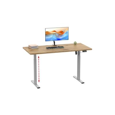 VCM Schreibtisch Bürotisch höhenverstellbar Lona 140x50 Image