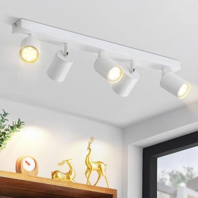 Deckenstrahler, Deckenleuchte - 5 Licht - GU10 - l 550mm - Weiß - Modern - Innenbeleuchtung Image