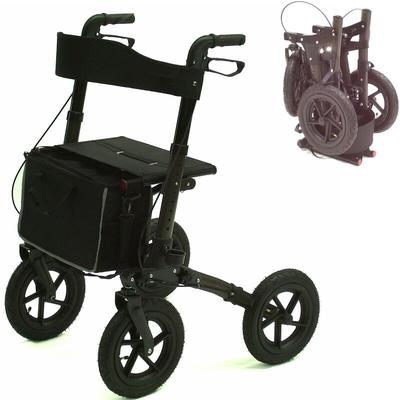 Apex - Alu Rollator klappbar Outdoor Leichtgewichtsrollator Gehhilfe Gehwagen 55971 Image