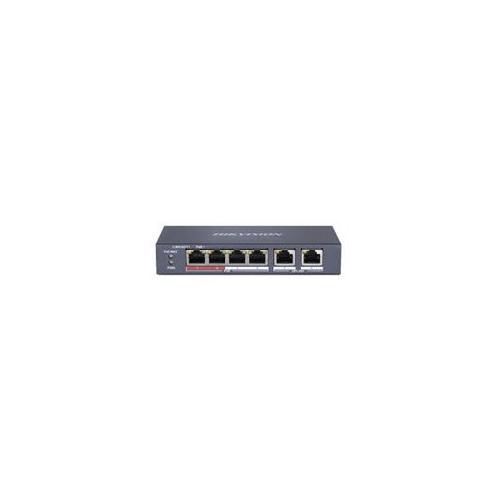 Switch Poe Hikvision Ds-3e0106p-e/m 6-portowy