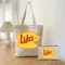 Sac à main en toile imprimé Luke pour dames, sac à cosmétiques, sac à soupe initié, sac à provisions de grande capacité, Gilmore Girls, mode, ensemble de 2 pièces
