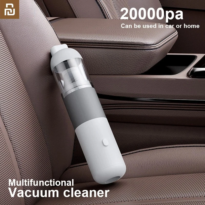 Aspirateur de voiture YOUPIN, nouveau modèle 3 en 1, aspirateur sans fil pour automobile, aspirateur robot portable, aspirateur à main, mini collecteur de poussière