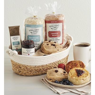 English Muffin Sampler Basket by Wolfermans