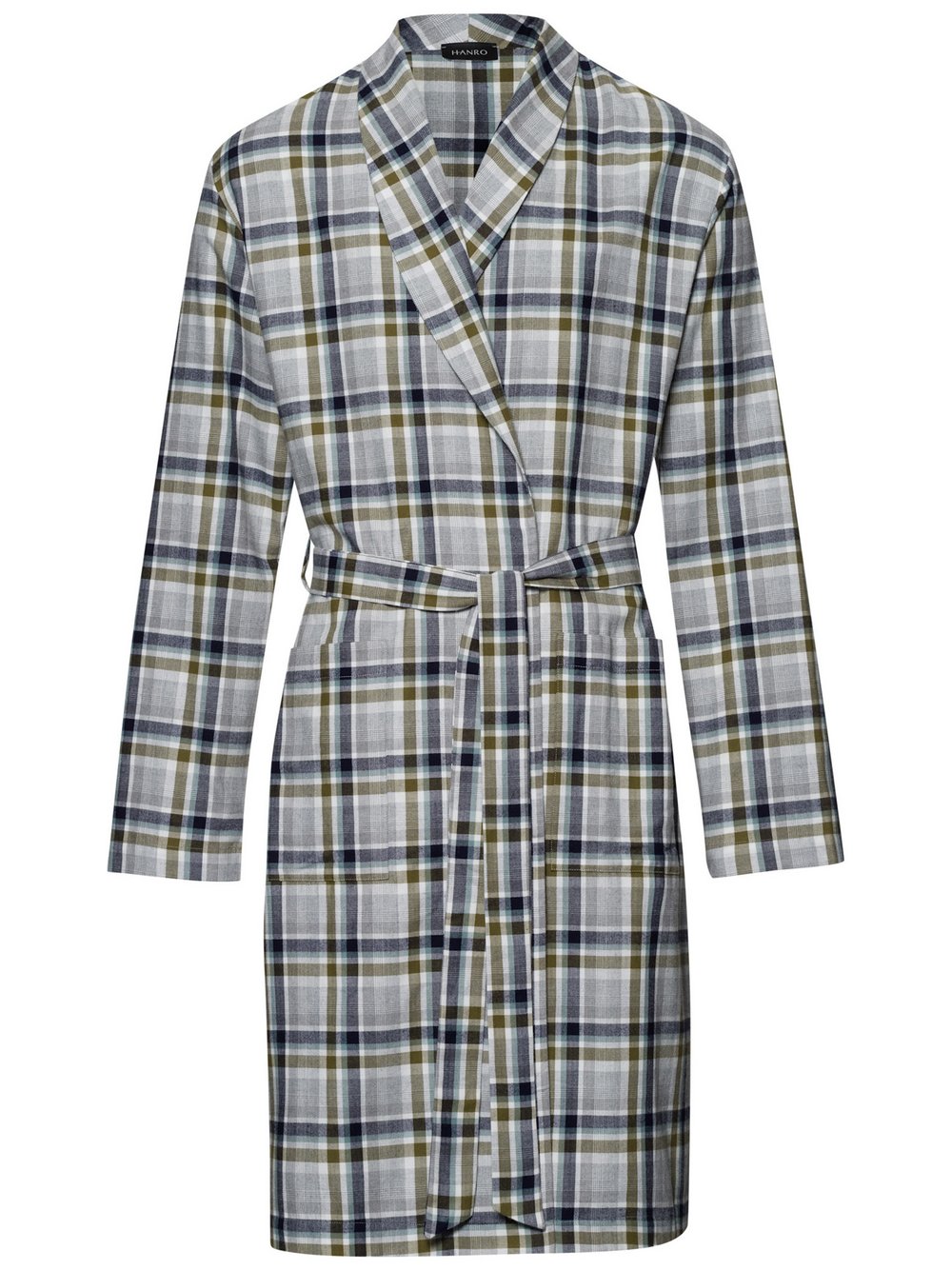 Hanro Bademantel Herren mehrfarbig, L Image