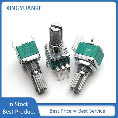 10PCS RK097G Dual 6Pin A10K A20K A50K A100K A103 A203 A503 A104 Audio Verstärker Potentiometer Image