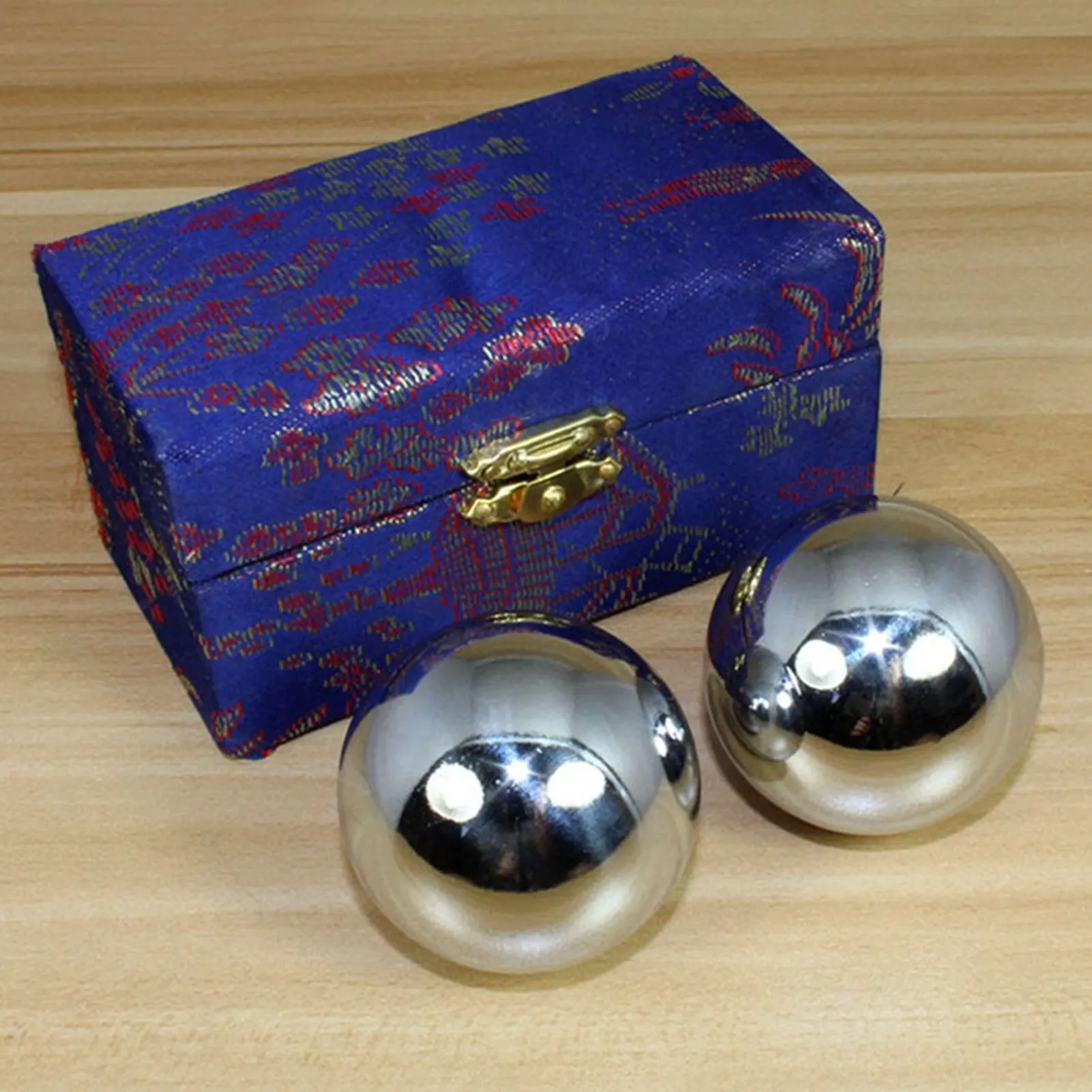 2 Stück tägliche Fitness-Eisenball, praktisches Tiefengewebe-Massagegerät, geeignet für Übungen, Fitness, myofasziale Entspannung Image