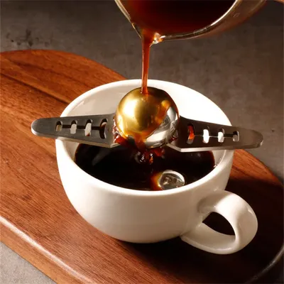 Coffee Frozen Ball For Espresso Coffee Reusable Stainless Steel Ice Balls Coffee Cooling Flavor