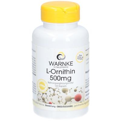 L-Ornithin 500 mg Kapseln 100 St Image
