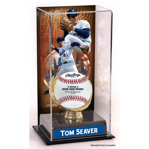 Sublimierte Vitrine mit Bild von Tom Seaver, New York Mets, Hall of Fame