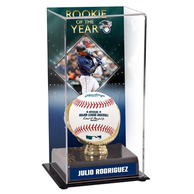 Fanatics Authentic Julio Rodriguez Seattle Mariners 2022 American League Rookie of the Year Vitrine mit Bild Image