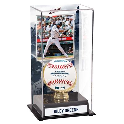 Riley Greene Detroit Tigers Sublimierte Vitrine mit Bild Image