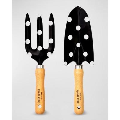 Kate Spade Other | Clearance Kate Spade New York 2 Piece Gardening Hand Tools, Cute Garden Tool Set | Color: Black | Size: Os