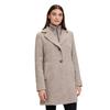 Wintermantel GIL BRET, Damen, Gr. 40, beige (savannah melange), Web, Obermaterial: 32% Baumwolle, 27% Polyester, 18% Wolle, 18% Polyacryl, 5% sonstige Fasern, unifarben, meliert, casual, regular fit kniefrei, Rundhals, Langarm, Mäntel, mit Wolle