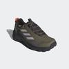 Wanderschuh ADIDAS TERREX "TERREX EASTRAIL GORE-TEX", Gr. 41, grün (olive strata, silber dawn, amber tint), Textil, Synthetik, sportlich, Schuhe, wasserdicht