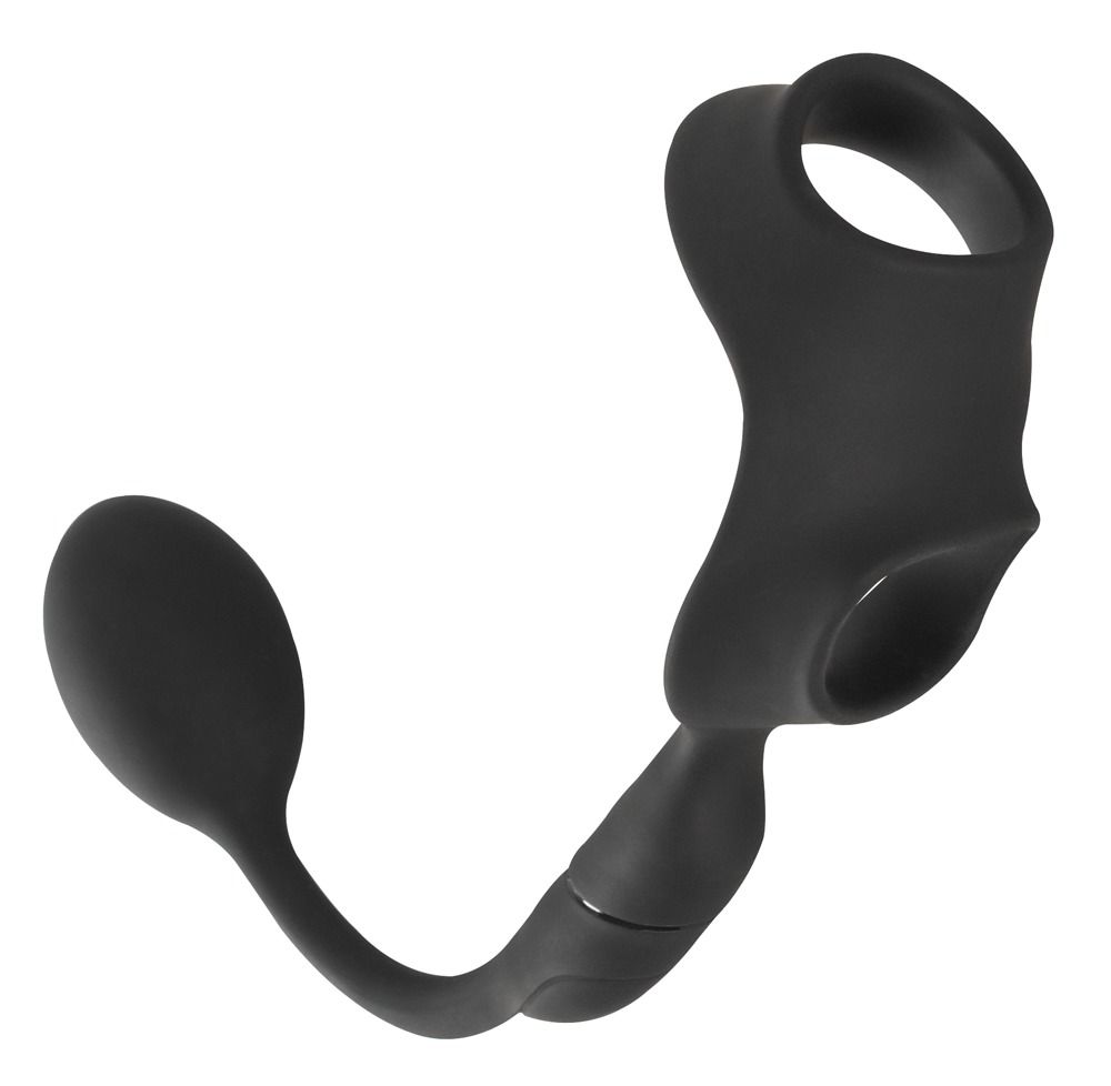 Rebel - Penisring mit Analplug anello fallico con plug anale 1 pz Dila