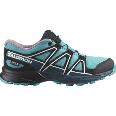 SALOMON Kinder Multifunktionsschuhe SHOES SPEEDCROSS CSWP J Peablu/Deepdi/Bl, Größe 38 in Blau