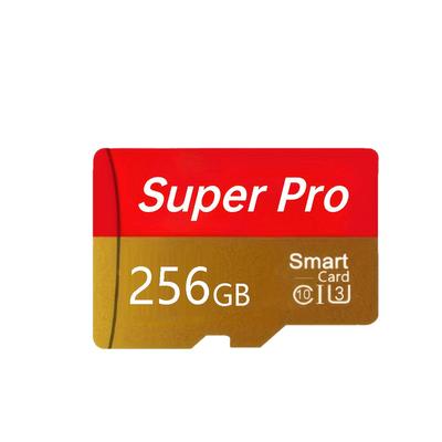 TEMU 256gb Card U3, A2, Class 10 - Ideal For Smartphones & Cameras, Includes Sd Adapter