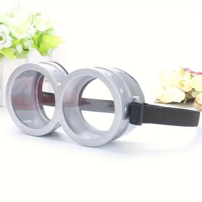 TEMU Funny 3d Round Glasses - Comfortable & Party Accessory For Cosplay, Birthdays, Halloween & More - Costume Essential