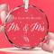 TEMU Wedding Gifts - Mr And Mrs Gifts - Wedding Gifts For Couples 2024, Wedding Gifts For Couple, Wedding Gifts For Bride - Future Mr And Mrs Gifts - Bridal Shower Gifts - 1st Married Glass Ornament